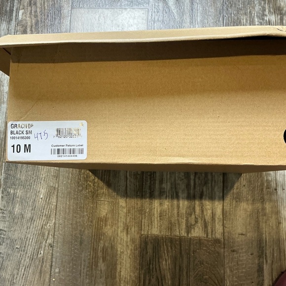 Bar III Sleek Black Heeled Boots Size 10 - Picture 8 of 16